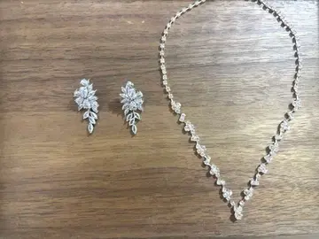 Bride me 목걸이 & 귀걸이 세트