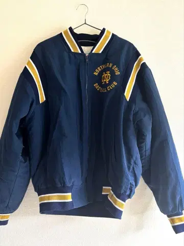 베이스볼 블루종 MADE IN USA