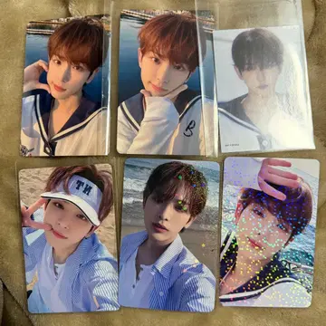 &team 트레이딩 카드 HARUA Aoarashi 청란 세트