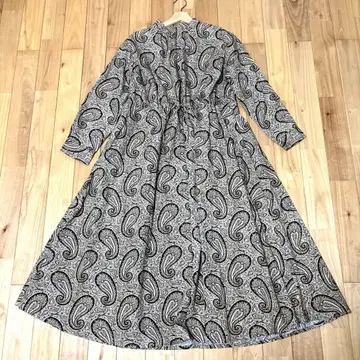 Number18 오하코 페이즐리 롱 원피스 올 패턴 일본제