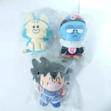 제일복권 드래곤볼 마하후시기 어드벤처편 G상 봉제 인형 세트