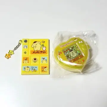 폼폼푸딩 헤이세이 여자아이 미니게임기 참 타일씰풍 미니 거울