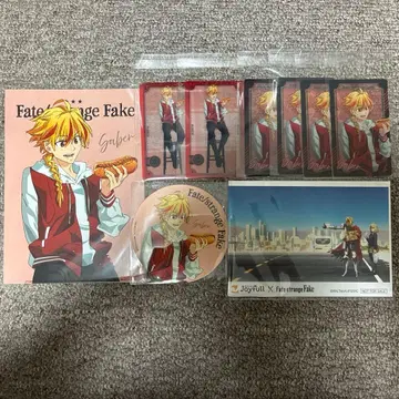 fate/strangefake 세이버(리처드 1세) 콜라보 굿즈 모음