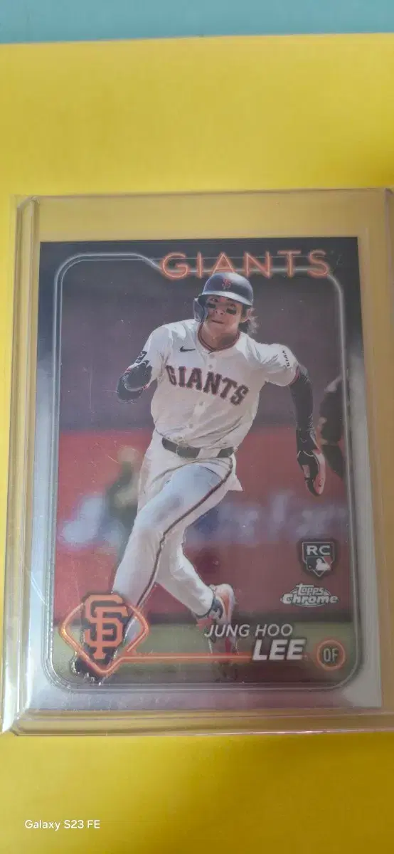 MLB 2024 자이언츠 이정후 루키 크롬카드