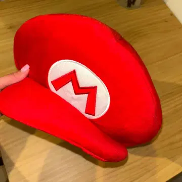 마리오 봉제 인형 햇 USJ 닌텐도 팬캡