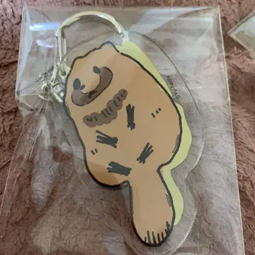 유하치 카페 너구리 아크릴 키링