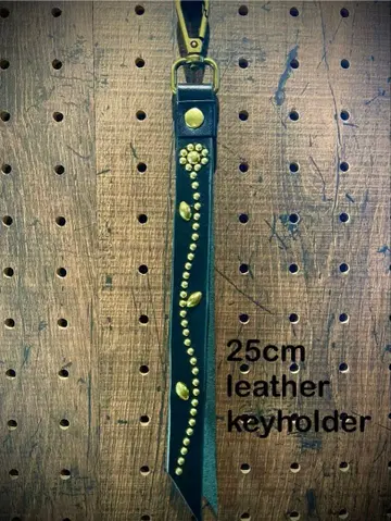 25cm 가죽 스터드 키링 htc CALEE schott 좋아하는 분