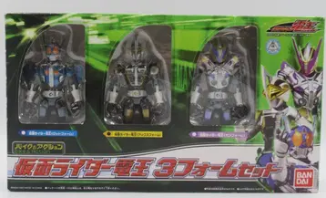 반다이 전왕 바이크&액션 가면라이더 덴오 가면라이더 덴오 3폼 세트