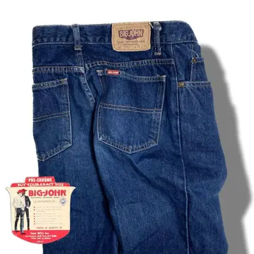 BIG JOHN 90s 데님 팬츠 청바지 스트레이트 W29 L33