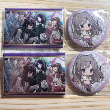 샤니마스 샤이니 컬러즈 유타니 키리코 캔뱃지 4개 세트