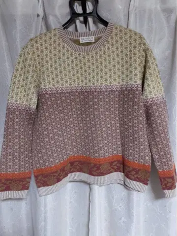 DUNQUE 두앙케 자카드 니트 독일제