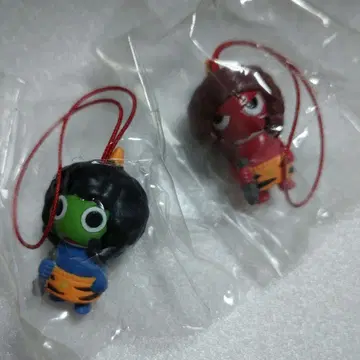 개구리 중사 케로로 빨간 귀 파랑 귀 스트랩