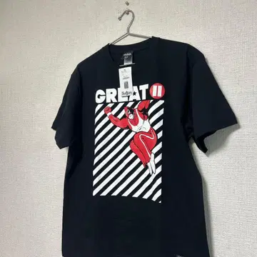 택 포함 새상품 근육맨 근육 매니아 컬렉션 t셔츠 L 블랙