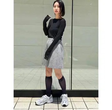 emmi 새상품 eco 트위드 숏팬츠