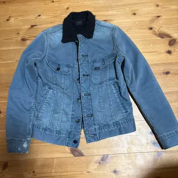 lee 데님 자켓 속기모