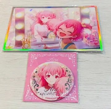 프로세카 하피코레 아크릴 색지 캔뱃지 모모이 아이리 세트