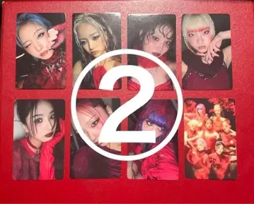 8장 세트 트레이딩 카드 그 2 HANA 1st 앨범 vs