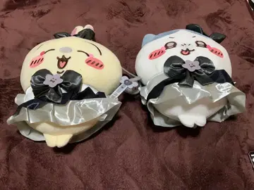 초 매지컬 치이카와 시리즈 나쁜 버전 마스코트 하치와레와 토끼 세트