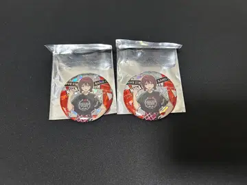 걸즈밴드 클라이 박동의 미래 캔뱃지 사인 니나 2개 세트 Zepp