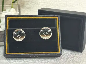 (새상품급) 던힐 dunhill 실버 925 커프 링크스 AD 로고