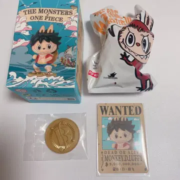 [정품] POPMART 콜라보 ONE PIECE X LABUBU 루피