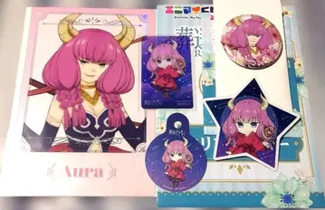 장송의 프리렌 에니마이 복권 카페 캔뱃지 클리어 카드 특전 아우라