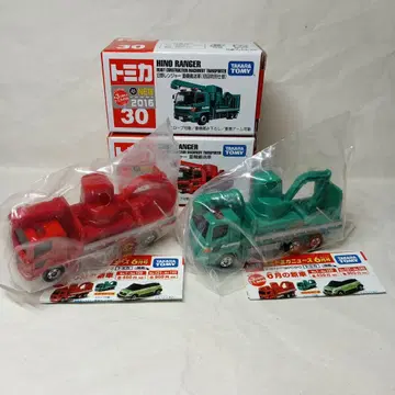 절판 토미카 No. 30 히노 레인저 중장비 운반차 초회&보통