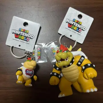 USJ 한정판 키링 쿠파 쿠파Jr 세트