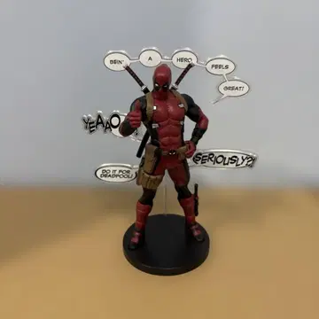 데드풀 대사 포함 피규어 약 15cm