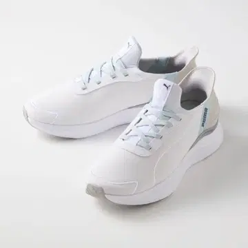 PUMA SOFTRIDE 경량 쿠션 화이트 25cm