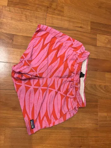 Patagonia 수륙양용 숏팬츠 여성용 XS 핑크 빨간색