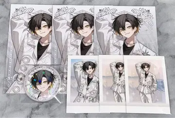 홀로스타즈 요토가미 후마 Winter 엽서 파샤코레 캔뱃지