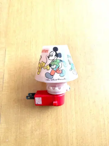 초레어 쇼와 [레트로] 디즈니 콘센트 라이트 미키마우스