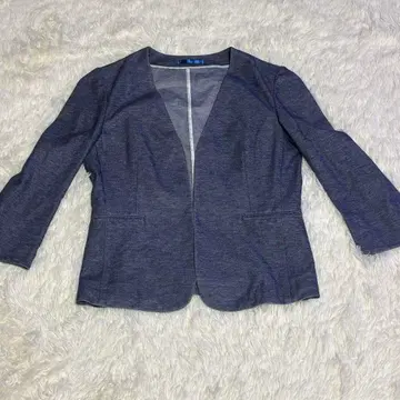 AOKI 아오키 LES MUES 노카라 자켓 비즈니스 M 사이즈