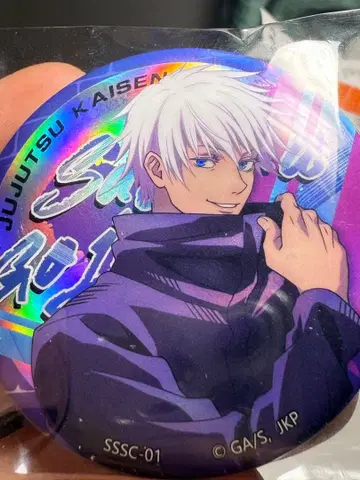 주술회전 고죠 사토루 쿠기사키 노바라 이타도리 유우지 해외 캔뱃지 세트