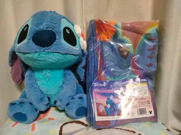 릴로 & 스티치 별하늘 선셋 V-BIG 봉제 인형 시원한 담요 1