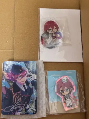 앙스타 사에구사 이바라 아크릴 스탠드 중국 한정 유성 콜로타 세트