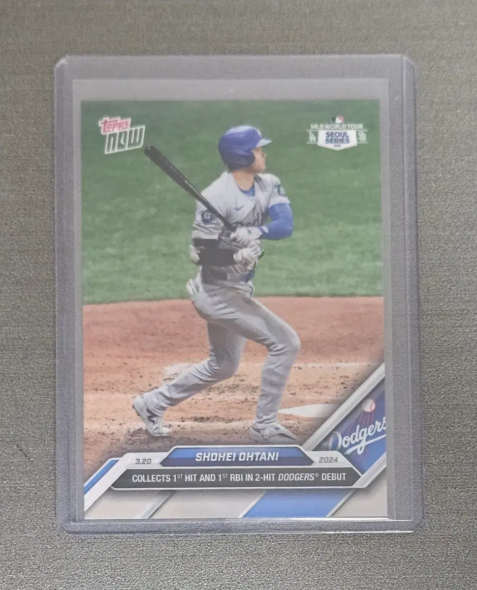 2024 Topps 오타니 쇼헤이 다저스 카드