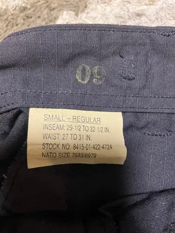 90s 미군 BLACK357 BDU 카고 팬츠 SMALL-REGULAR
