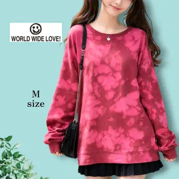 월드와이드 러브 블리치 빅 실루엣 풀오버 트레이닝복