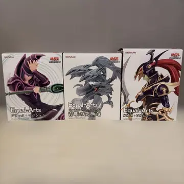 유희왕 Equal-Arts 블랙 매지션 푸른 눈의 궁극룡 카오스 솔저