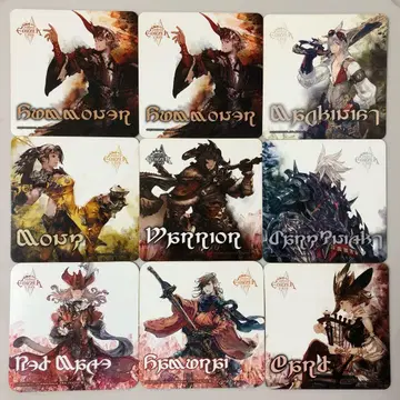 콜라보 FF14 에오카페 코스터 에오르제아 카페 FFXIV 굿즈