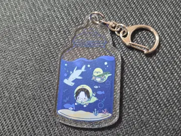 진격 공상 수족관 한지 아크릴 키링
