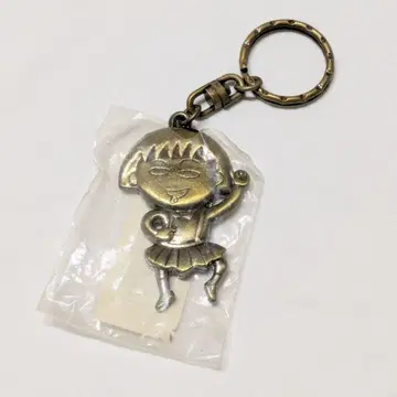 마루코는 아홉살 금속제 메탈 키링 당시 물품 미사용품 TAKARA