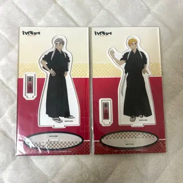 하이큐 아크릴 스탠드 미야 아츠무 미야 오사무 일본 의류 응원단