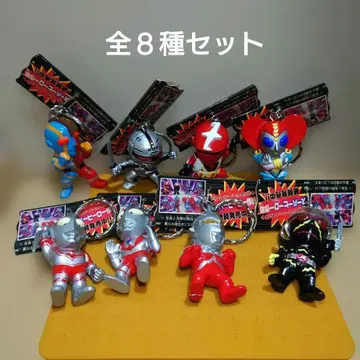 슈퍼히어로 작전 피규어 키링 전 8종 울트라맨, 갸반 외