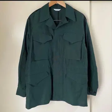 바이널 아카이브 VALE 린넨 울 자켓 블루종 M-65