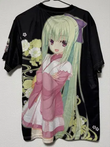 유즈소프트 센코이만카 무라사메 풀그래픽 T셔츠