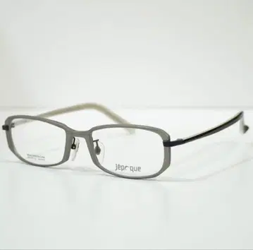 [ 마그네슘제 일본제 ] 경량 남성용 안경 그레이 새상품 렌즈 교환 가능