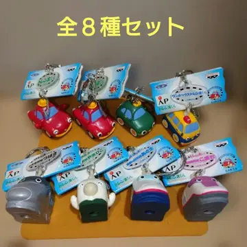 토렌타 군 소프트 비닐 키링 전 8종 세트 JR 동일본 반프레스토